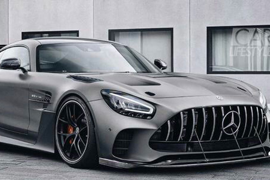 梅赛德斯AMG GT Black Series无伪谍照