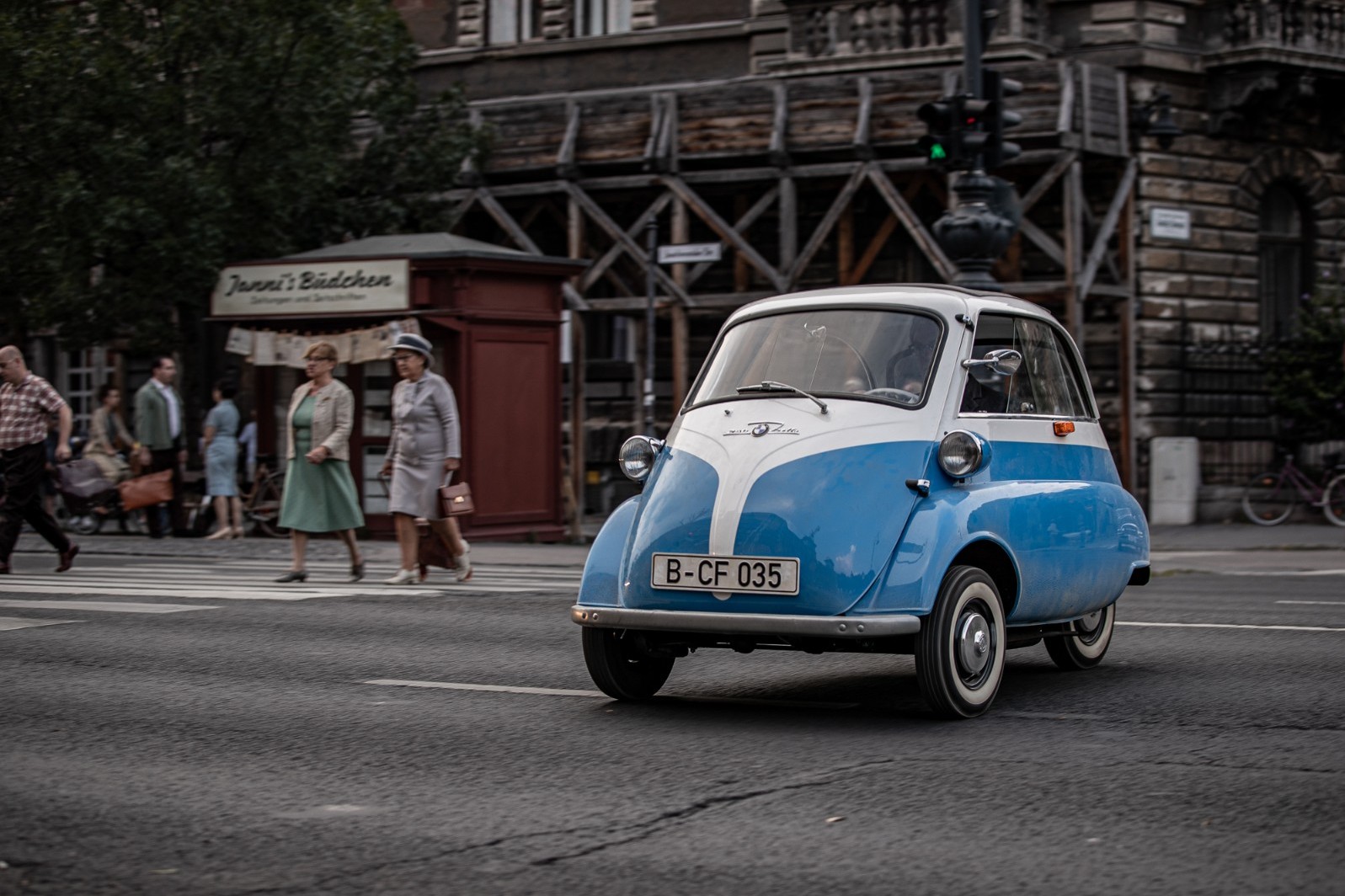 奔向“自由”的BMW Isetta