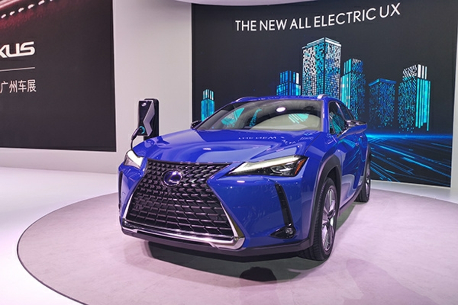 2019廣州車展新車之:雷克薩斯UX300e