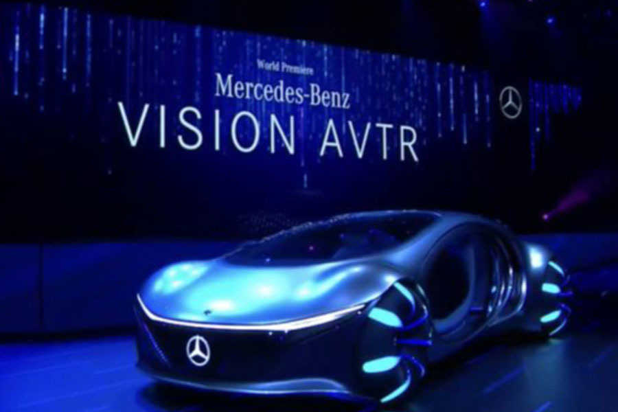 奔馳VISION AVTR 于2020 CES上正式亮首發(fā)