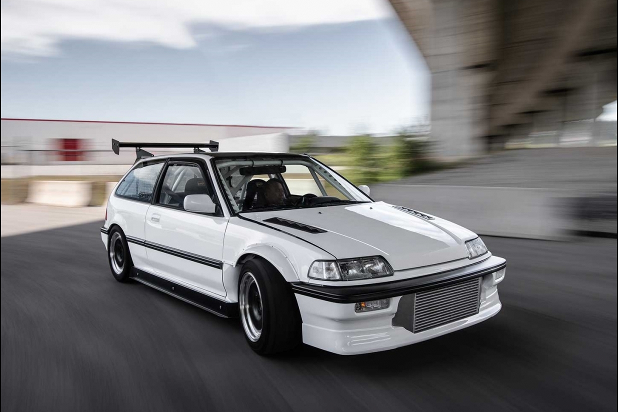 #改装赏析#1989 Honda Civic暴改600匹