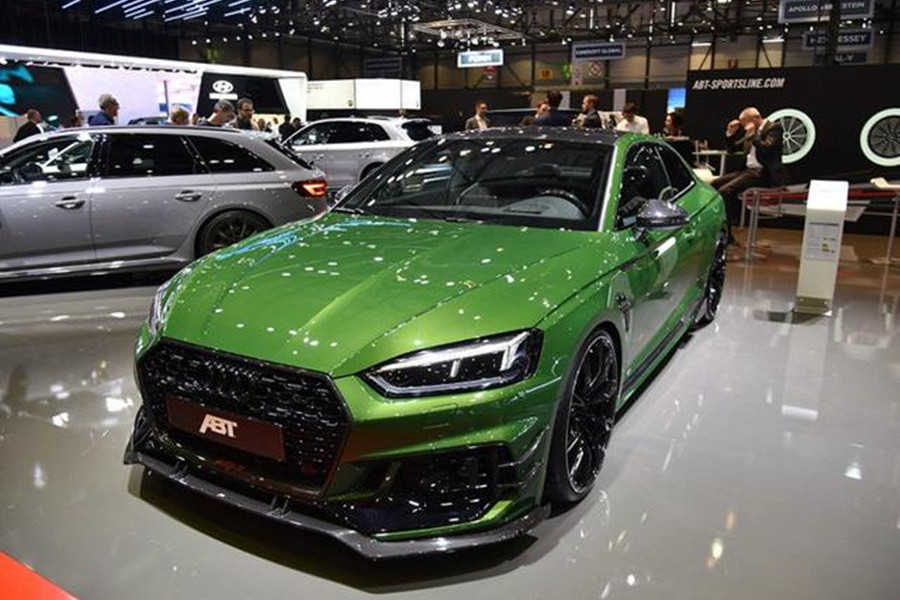這才是最帥“奧迪5系”,墨綠色車漆、四出排氣,馬力537匹!