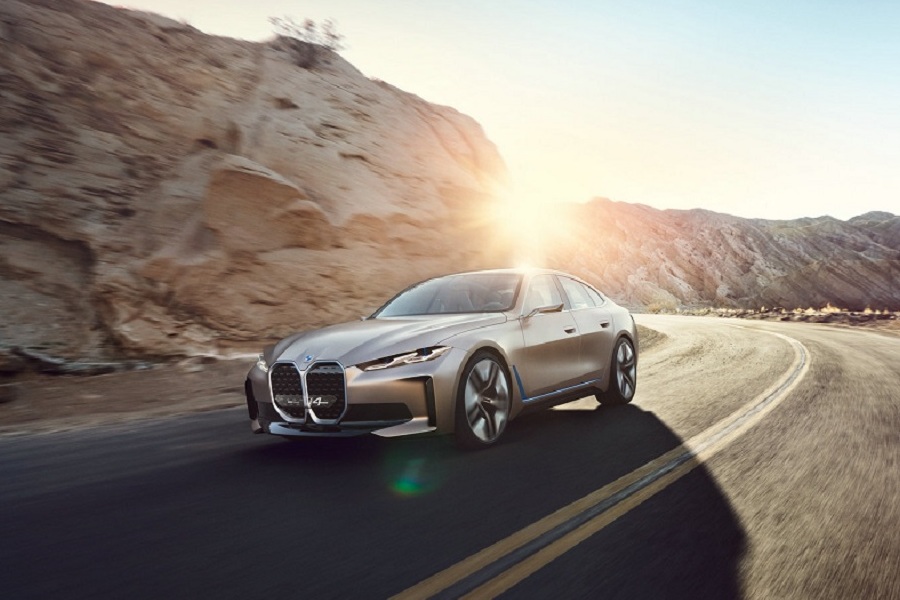 BMW新能源领域再进化 i4概念车全球首发