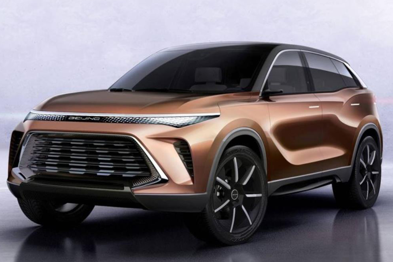 BEIJING汽车全新SUV 重磅新车BEIJINGX7