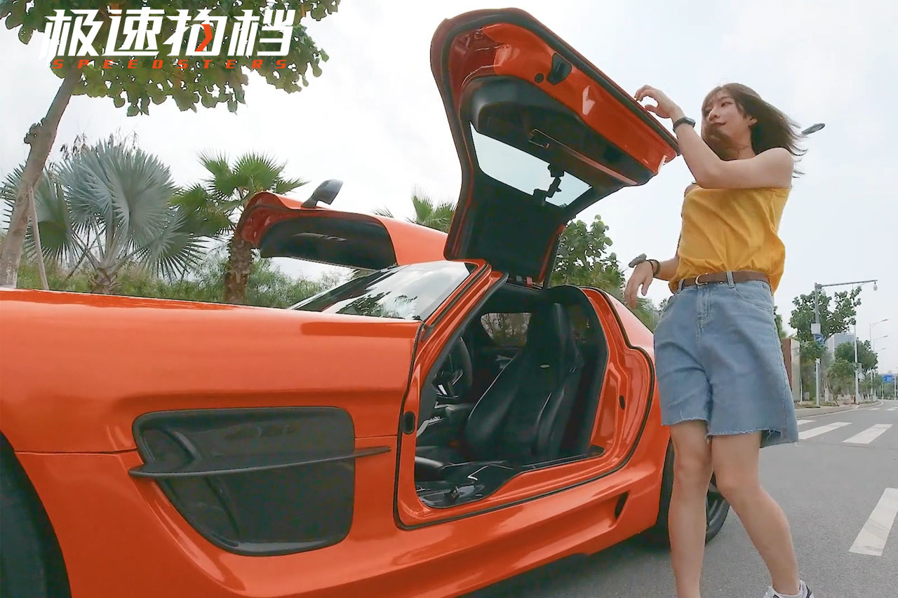 開超跑差點當車主！nana體驗奔馳SLS