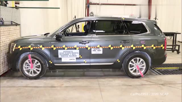 2020款起亞Telluride有多結(jié)實 看碰撞測試你就有數(shù)