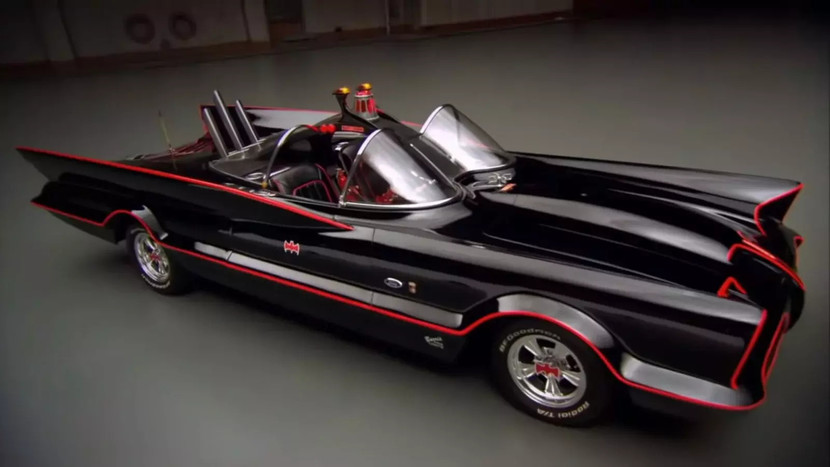 经典车型#第一代的蝙蝠车原来长这样