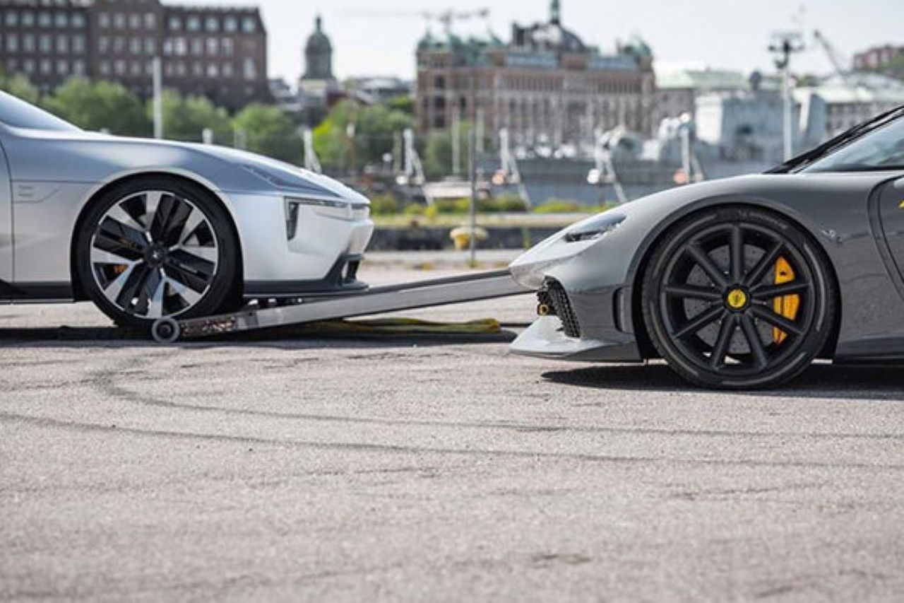 科尼赛克联手Polestar？神秘车型合照流出