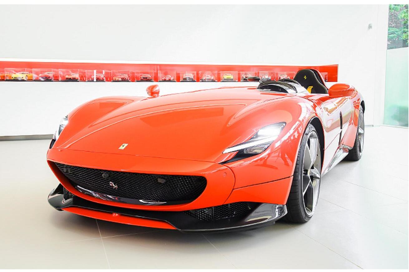 #美图赏析#特别的单座Ferrari Monza SP1尽显