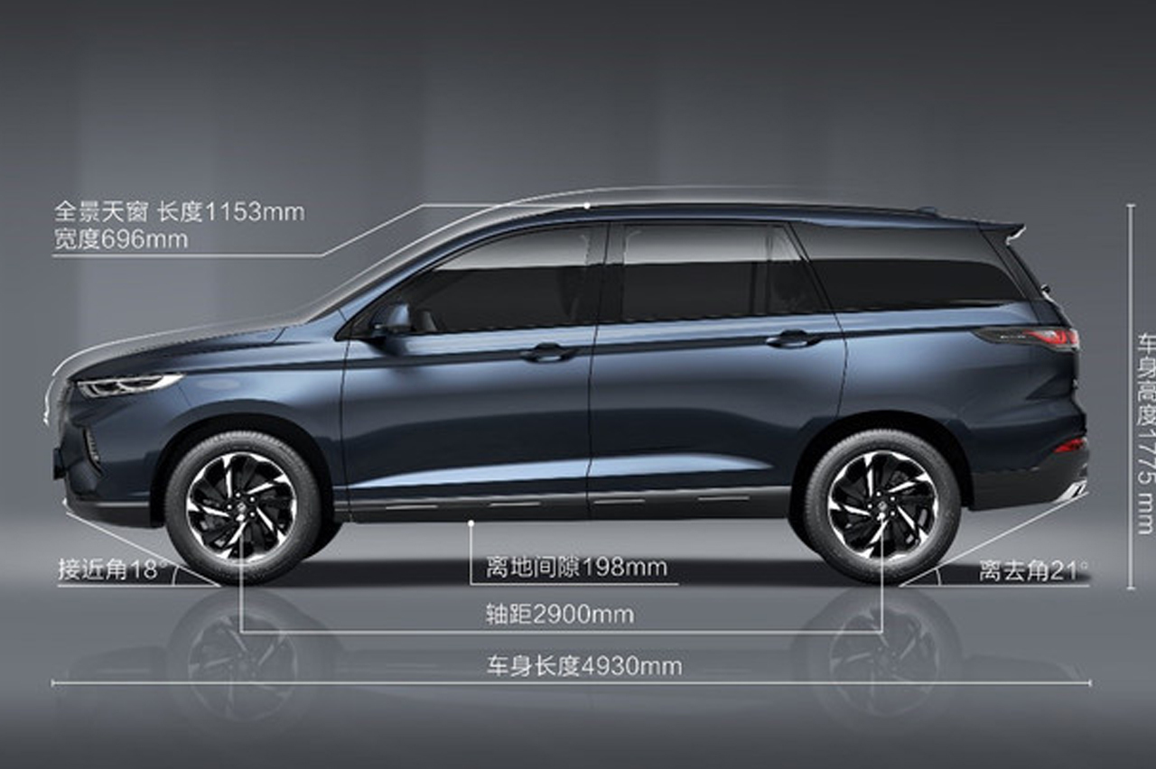 新寶駿RS-7官圖發布 定位中型SUV 提供兩種座椅布局