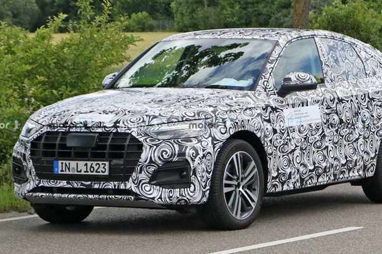 奧迪Q5 Sportback最新諜照 今年第四季度正式亮相