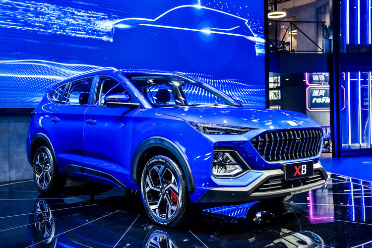 江淮汽車(chē)全新中大型SUV X8成都車(chē)展全球首秀