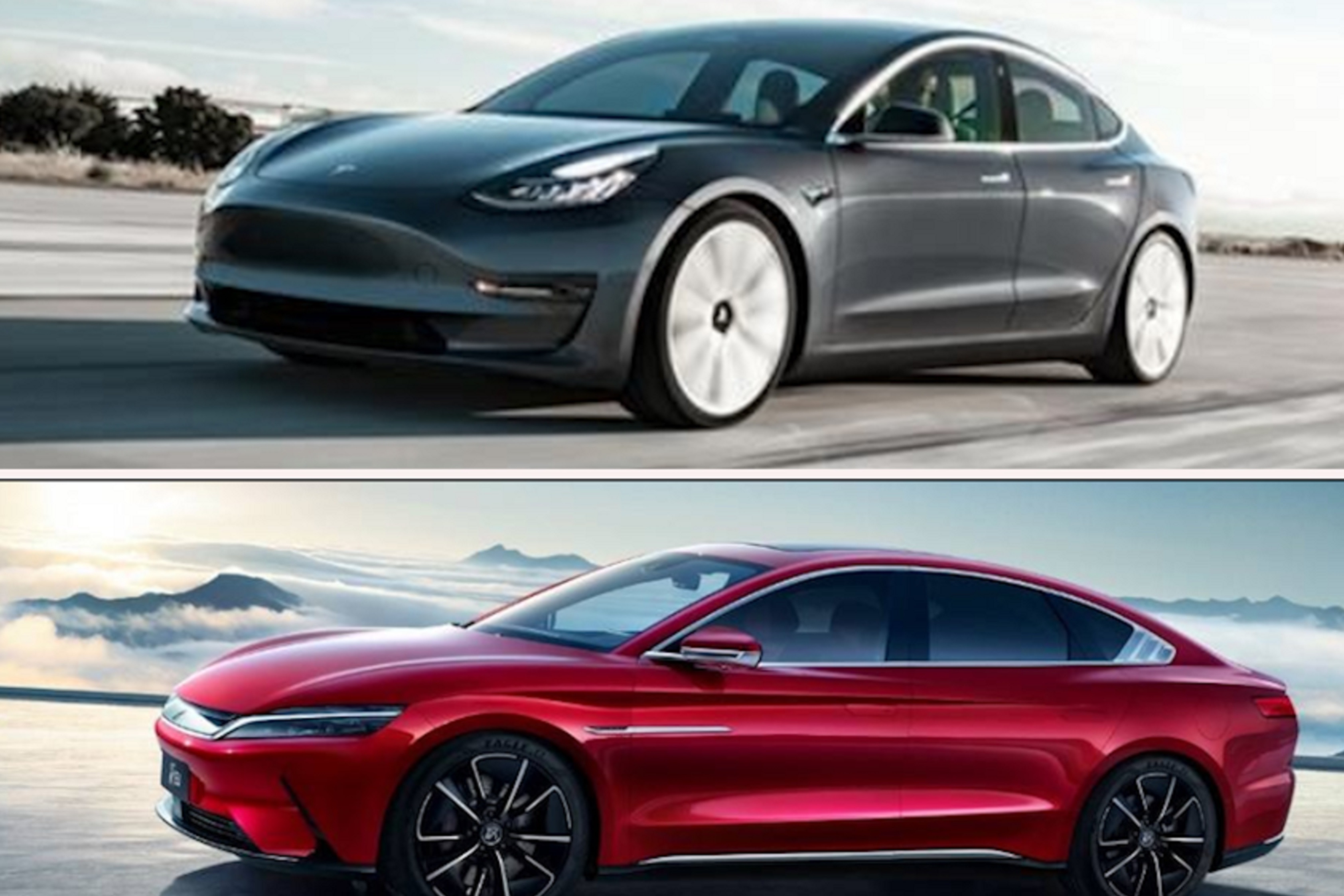 不吹不黑 比亚迪汉ev,特斯拉model 3 谁更值得买?