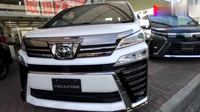 新車展示，實(shí)拍2020款豐田威爾法VELLFIRE，顏值太帥！