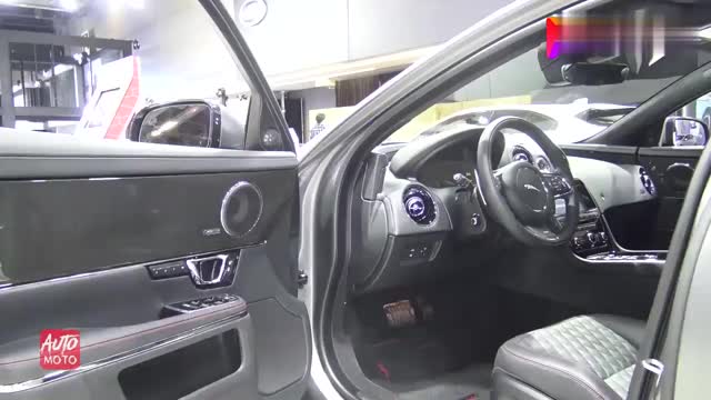 全新捷豹XJL亮相海外車展，外形大氣看上去還不錯(cuò)