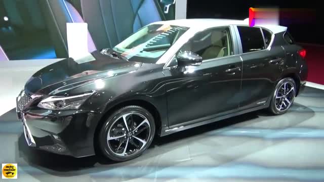 車(chē)展實(shí)拍雷克薩斯CT200h，這車(chē)真的很適合剛參加工作的朋友