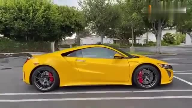 實拍2020款謳歌NSX，這款車是不是你的目標