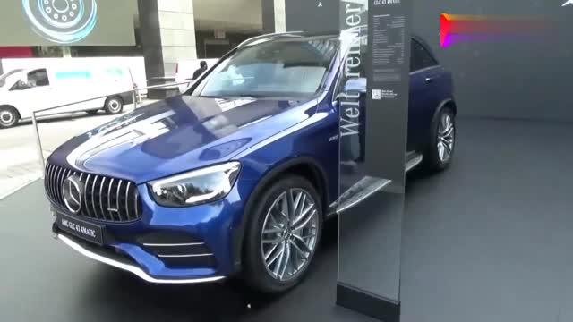 2020款奔馳AMG GLC 43 4MATIC實(shí)拍，看到這帥氣顏值，買不買你定