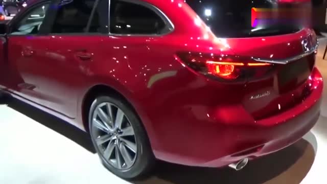 車展實拍馬自達6旅行車，外觀與內(nèi)飾細節(jié)鑒賞，喜歡的快來