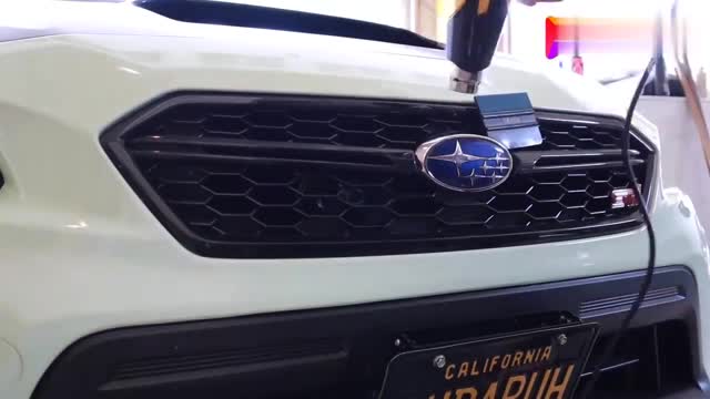 自己動(dòng)手改裝斯巴魯WRX Sti車標(biāo)，效果怎么樣自己看