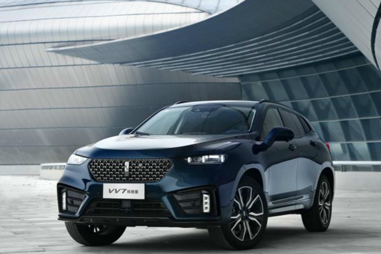 新車快訊｜WEY VV7科技版售19.28萬，配置升級