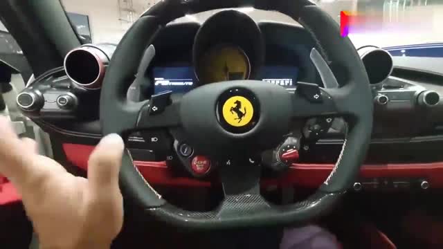 2020款法拉利F8 Tributo到店實(shí)拍，近距離了解外觀與內(nèi)飾