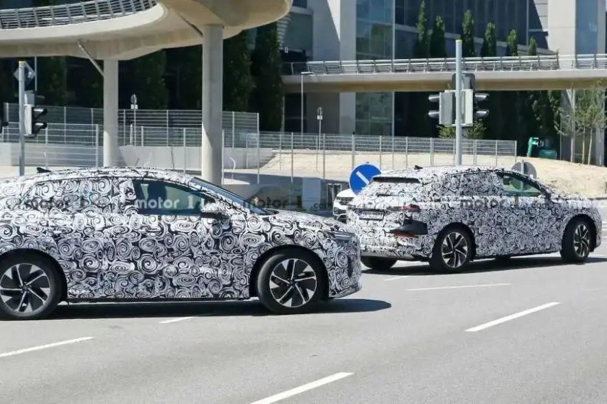 2021奧迪Q4 E-Tron量產(chǎn)版路試諜照,北京車展將亮相