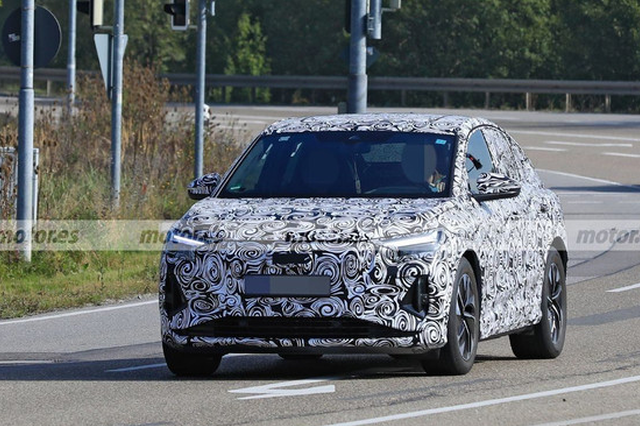 奧迪Q4 Sportback e-tron諜照首次曝光