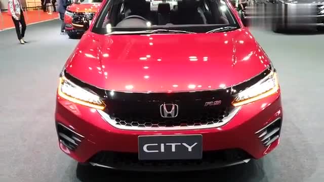 高清實拍2020款本田鋒范Turbo RS版，實車太漂亮了！