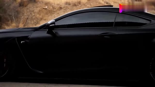 雷克薩斯（Lexus）RCF，殺氣十足，黑色果然是男人的最愛(ài)