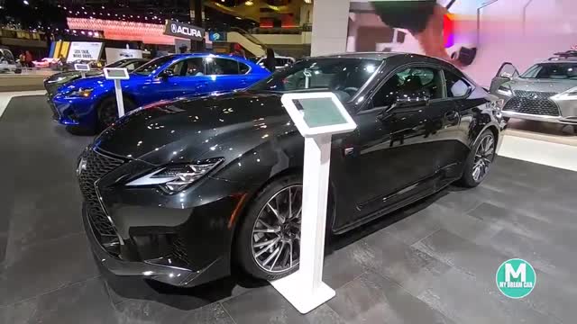 高清實拍2020款雷克薩斯RC F，這顏值太帥了