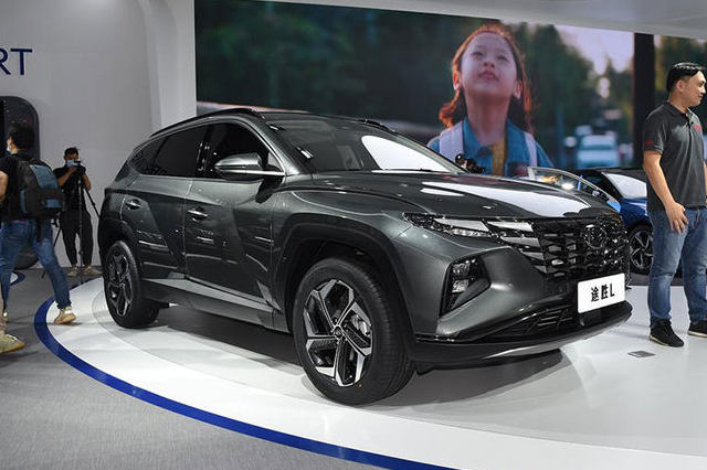 2020北京車展:實拍全新現代途勝L 預計2021年上市