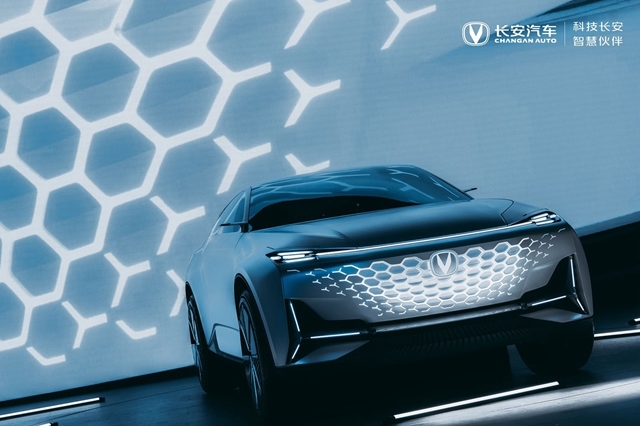 北京車展長安全新概念車Vision-V亮相 讓智慧同行讓品牌