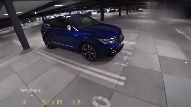 夜晚實(shí)拍2020款大眾途觀TIGUAN，打開大燈那刻才是驚艷的開始！