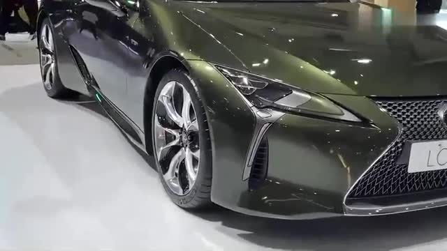 2020款雷克薩斯LC500強勢來襲，有這顏值給個不喜歡理由