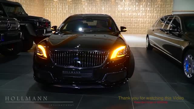 新款巴博斯900版奔馳邁巴赫S650霸氣登場，近距離了解外觀內(nèi)飾