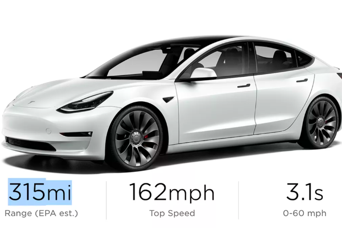 2021款 特斯拉Model 3上线，续航增加，和Model