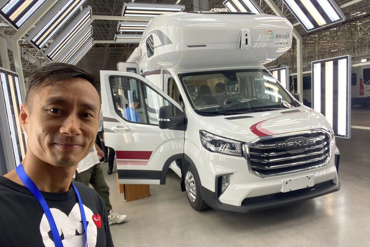 袁啟聰分享上汽大通RV90 C型房車提車，這車技術含量不低