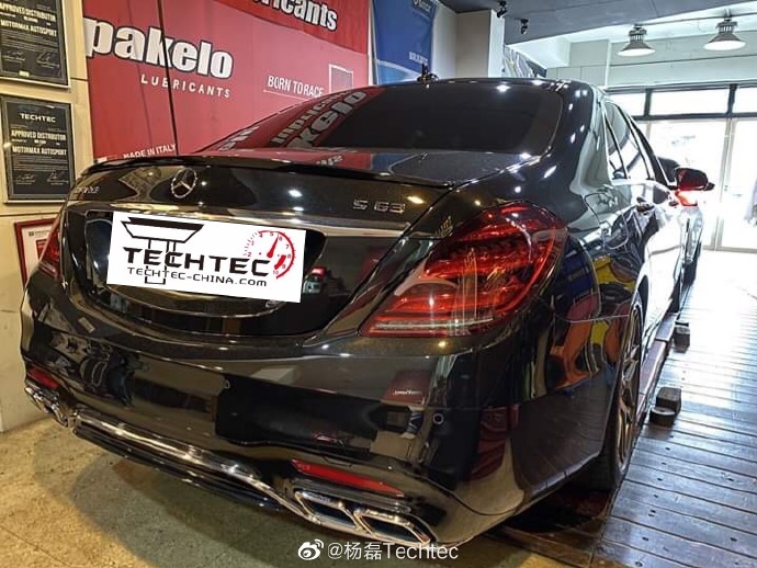 奔驰s63 amg动力升级改装德国techtec刷ecu电脑