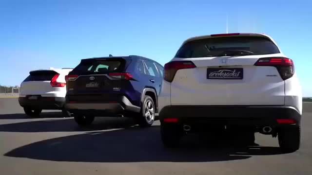 本田HRV、豐田RAV4和沃爾沃XC40的差距在哪？比下就清楚了