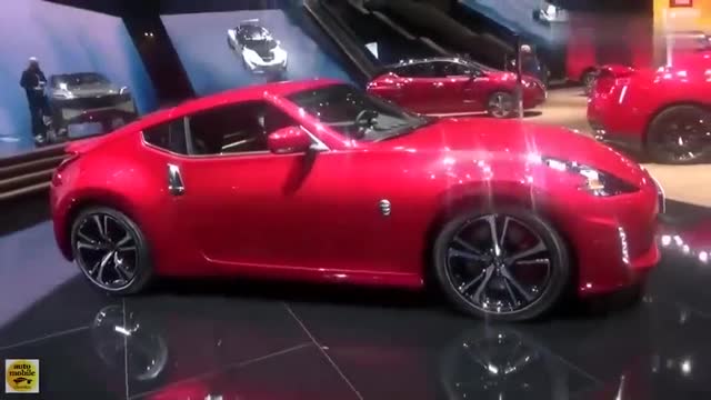 全新日產(chǎn) 370Z，這鮮紅的顏色好拉風呢！