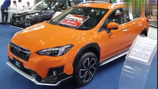 新款斯巴魯XV GT亮相, 打開(kāi)車門看到內(nèi)飾, 我忘記了摩托