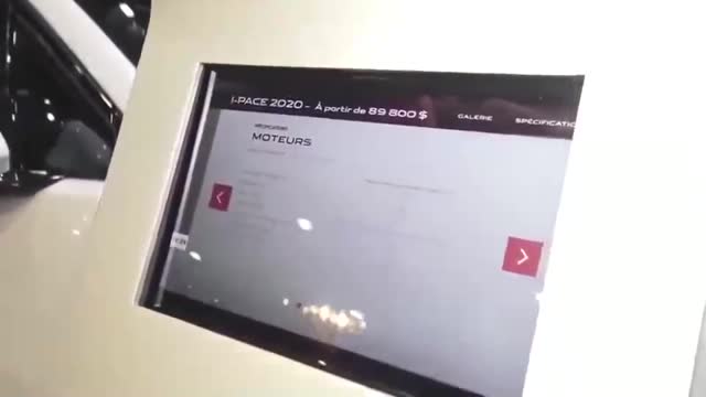 2020款全新捷豹I-Pace，科技感十足