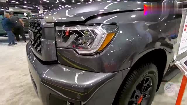 2020款豐田紅杉TRD Pro全方位實(shí)拍，實(shí)車太霸氣了！