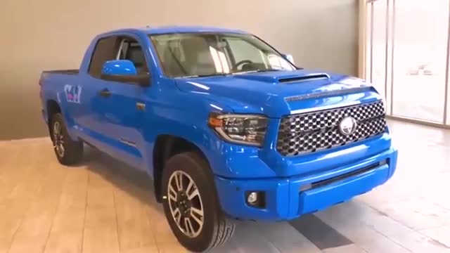 豐田坦途4x4到貨了，后備箱打開(kāi)的那刻，我放棄了福特猛禽！