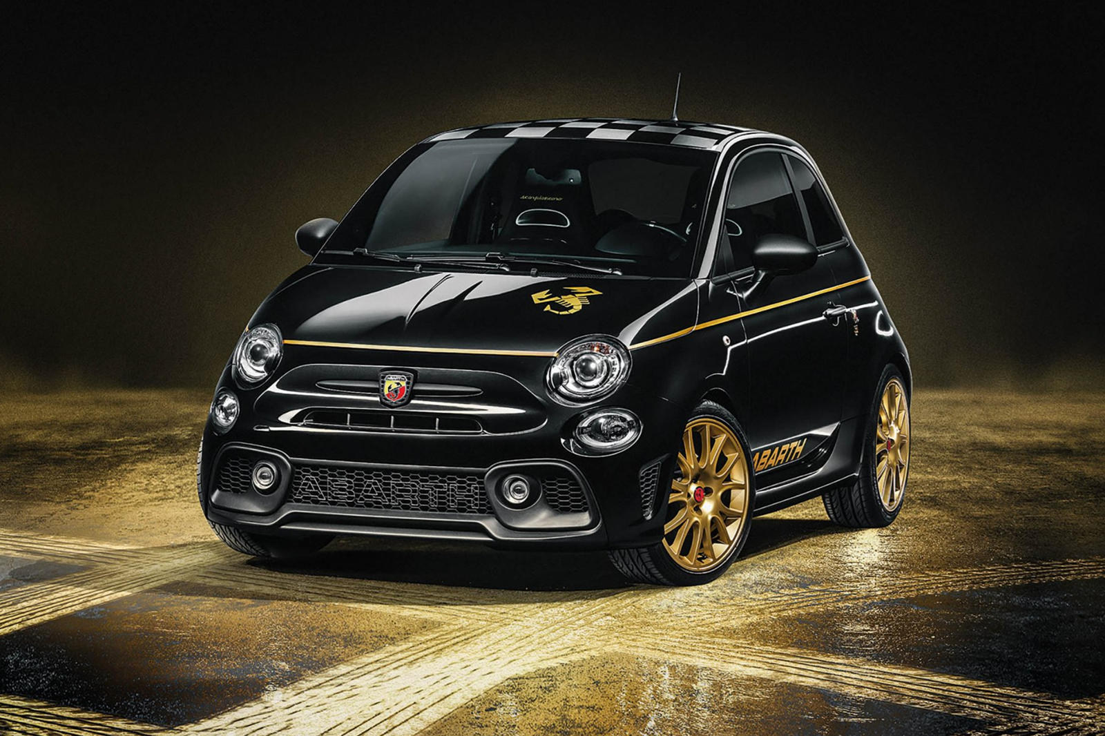 限量版小玩具，Abarth 595天蝎座Oro