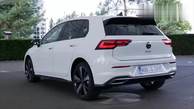 2021款大眾高爾夫GTE實(shí)車(chē)展示，沖這顏值你還想啥豐田呢？