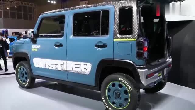 潮流小车来袭,实拍2020款铃木Hustler,0.6L配CVT