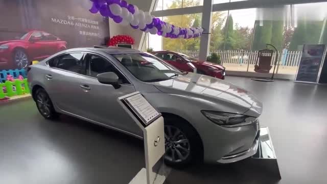 新車到店，2020款馬自達6阿特茲，外觀與內飾高清實拍