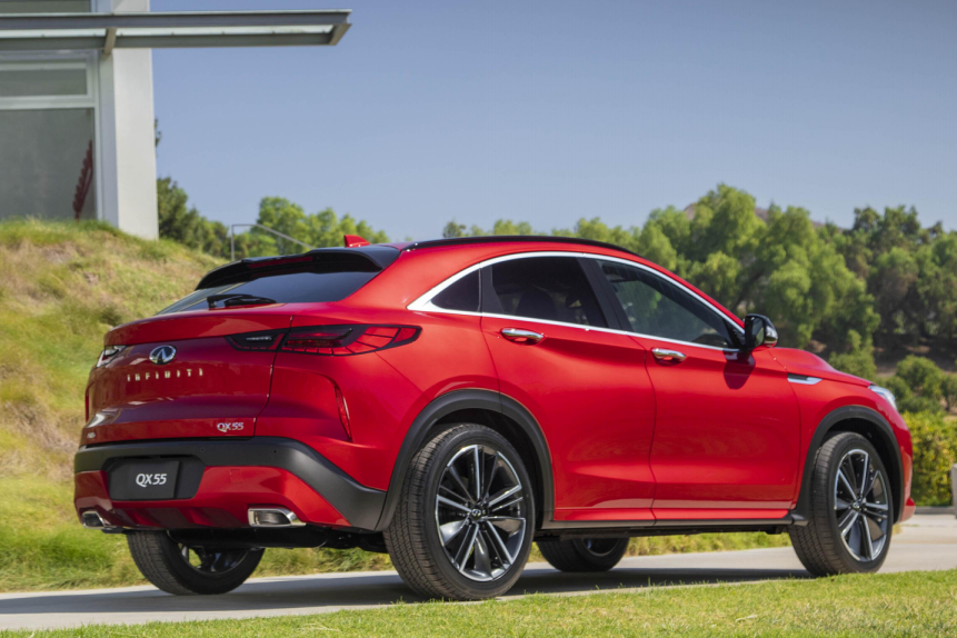 英菲尼迪正式發(fā)布QX55，能和奔馳GLC轎跑版一戰(zhàn)嗎？